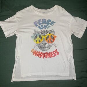 Peace Love Happiness Old Navy Kids XL T-Shirt